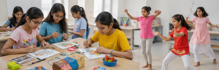 Summer camp creative activities